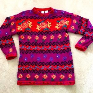 Colorful sweater